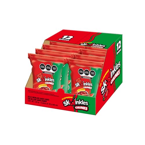 Dulces Lucas Skwinkles sabor sandía con tamarindo 12 bolsas miniatura 3