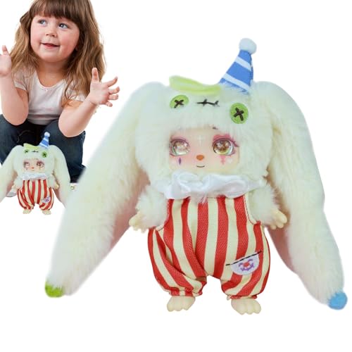 Porte-clés amusant en peluche artisanale à offrir pour un sac d'école