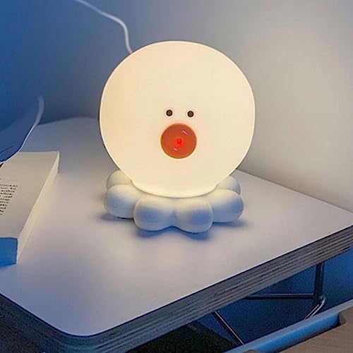 Lámpara de noche LED infantil Zerodis silicona cálida miniatura 4