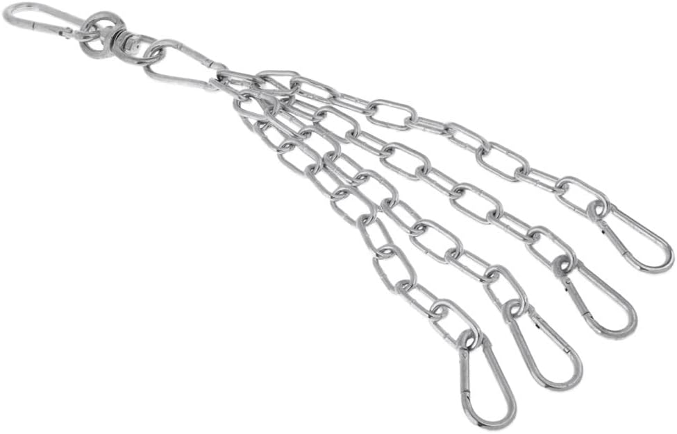 Heavy Duty Boxing Punch Bag Chain Hanger | Wall Mount Swivel for MMA Training | Rust- Iron Build | Cardio & Strength Building Tool | for Boxing & MMA Enthusiasts