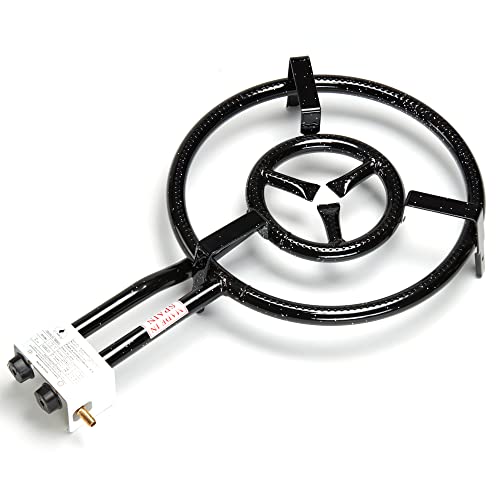 COMBOI Brûleur Paellero gaz butane propane pour paella, cuisinière à gaz, avec recettes et...