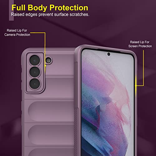 Image of Amazon Brand - Solimo Silicone Mobile Cover for Samsung Galaxy S21 Plus 5G (Silicon Lavender)