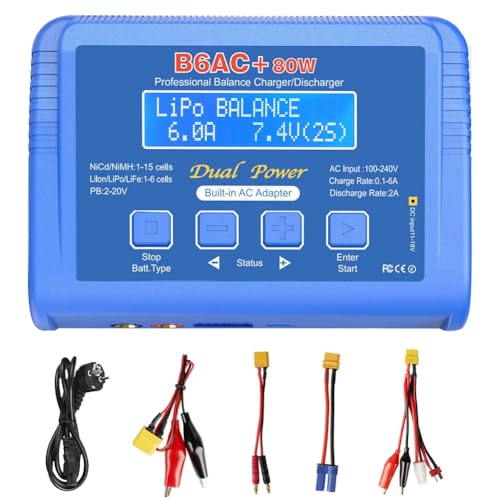 Charger balance lipo idéal au terrain de modélisme pour vos batteries RC