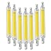 Produktbild RHAD R7s Birne 118mm LED Dimmable R7s J118 Linearreflektorkolben ist äquivalent zu 60W 75W 80W R7s Halogen-LED-Birne ultradünne LED-Scheinwerfer-Birne für Deckenreflektorlicht (6pcs),Cool White,110v
