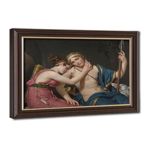 Impression sur Toile Jacques Louis David d'Art Mural Haut de Gamme