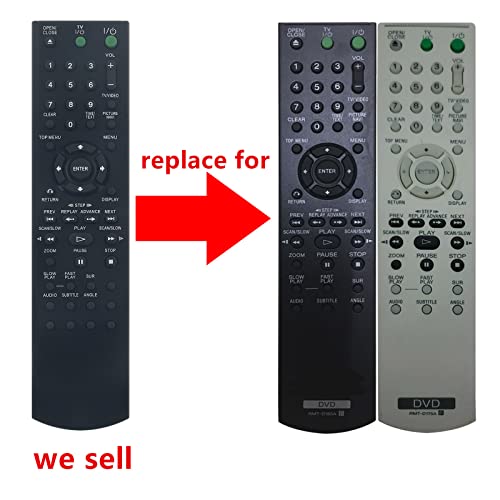 Télécommande RMT-D185A de remplacement pour lecteurs DVD Sony DVP-NS71HP DVP-NS601HP
