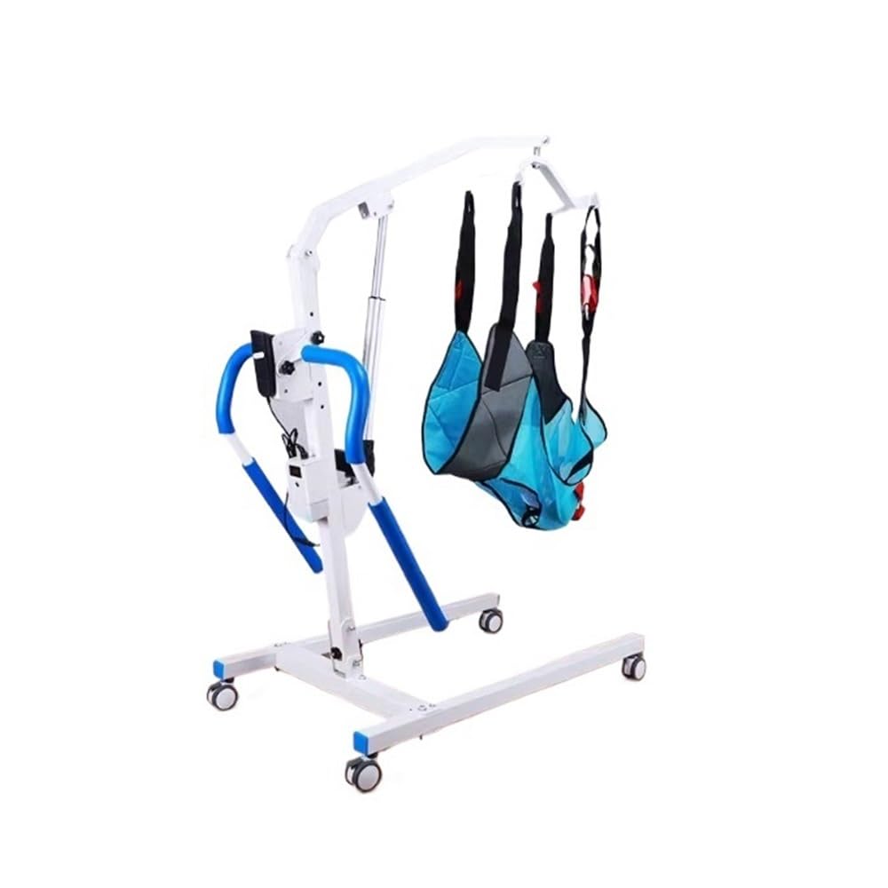 Andador para Ancianos Máquina de traslado de Pacientes con Reposo en Cama Ajustable, Silla elevadora de traslado de enfermería Multifuncional Andador Ligero