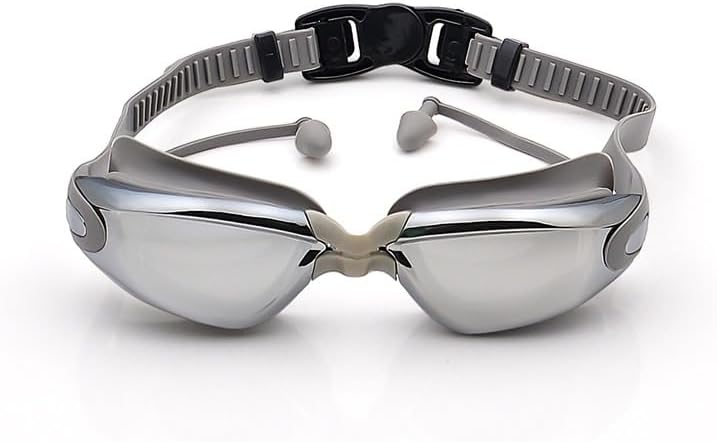 [XSDIAQG] Adult Waterproof Anti-fog Silicone Swimming Goggles Earp