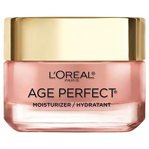 L’Oreal Paris Skincare Age Perfect Rosy Tone Face Moisturizer for Visibly Younger Looking Skin, Anti-Aging Day Cream, 1.7 oz, Packaging May Vary