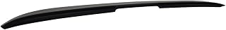 IKON MOTORSPORTS, Trunk Spoiler Compatible with 2003-2011 Benz R230 SL-Class, AMG Style Unpainted Black ABS Plastic Rear Trunk Lid Spoiler Wing Lip
