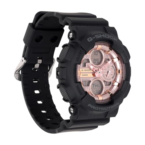 Image of Casio G-Shock Women GMA-S140PG-1ADR Analog-Digital Black Watch Women (G1800)