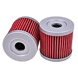IEQFUE 2PCS Oil Filter 16510-29F00 HF139 3470008 10-55510-7 52010-S004 Compatible with Suzuki