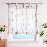 ESLIR Римска щора с примки Завеси Кухня Римски...