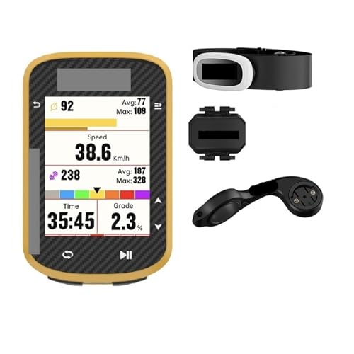 ���]�ԃX�s�[�h���[�^�[�AIGPSPORT �ƌ݊����A���F ANT+ ���C�����X Bluetooth GPS ���[�g�i�r�Q�[�V�����ʒm���s�����v(BSC300 HR50 CAD70)