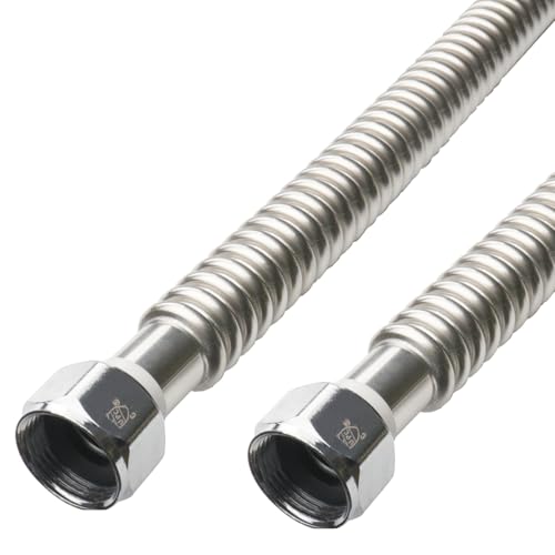 WHK 36-Inch Water Heater 3/4 FIP Flexible Hose Connector 2 Pack