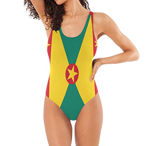 Nugier Flag 1 PC Sexy Swimsuit Swimwear Beach Bathing Suit Bikini(S-XL)