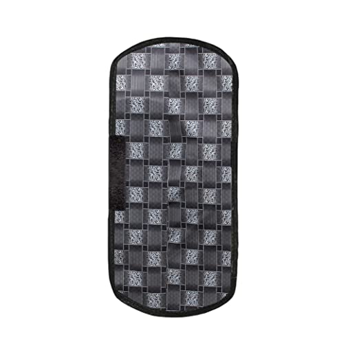 Image of Wings Star Oven Top Cover for LG 21 Litre Convection Microwave Oven MC2146BL Black - Microwave Top Cover with 4 Utility Pockets and 1 Oven Handle Cover KUM42