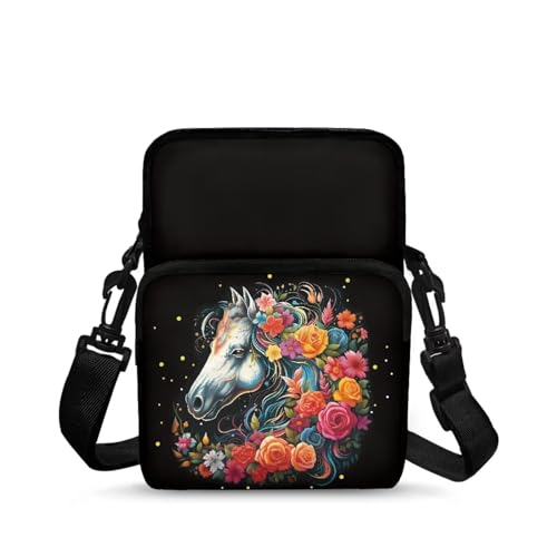 Girls Crossbody Bag Shoulder Bag Messenger Sling Bags for Cell Phone Passport Wallet