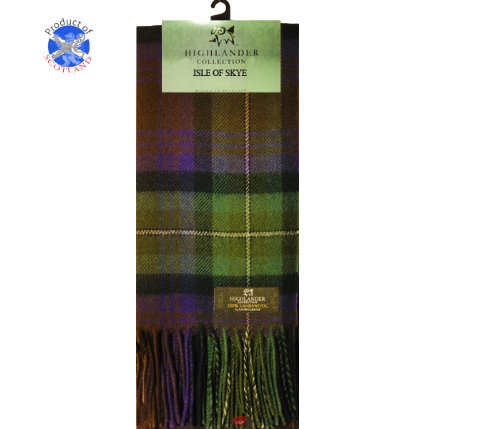 Preisvergleich Produktbild I Luv LTD Isle of Skye Tartan Schal Lambswool