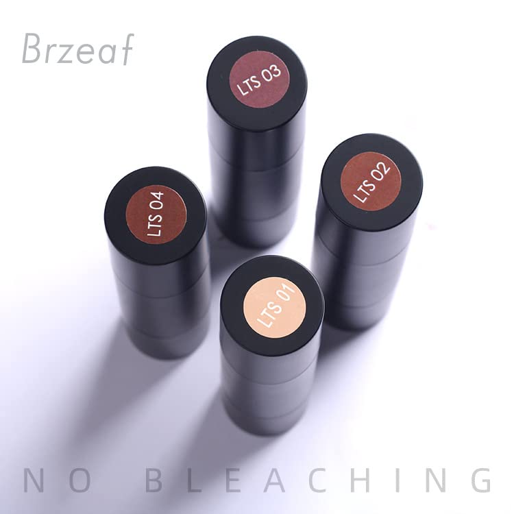 Miniatura 8 de Varilla de teñido de encaje de peluca, sanador de nudos de peluca con cepillo, portátil, a prueba de sudor, natural, oculta los nudos de la peluca y