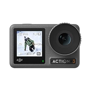 DJI Osmo Action 3 Standard-Combo – Action-Cam mit 4K HDR und superweitem Sichtfeld, 10-Bit Farbtiefe, HorizonSteady…