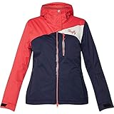Firefly Damen Delilah Jacke, Red/Navy Dark, 34