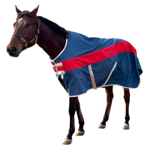 Image of Horse Turnout Blanket, Waterproof Medium Weight Winter Blanket for Horses