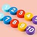 Mathematical Toys, Interactive Games for Cognitive Education – Counting and Subtraction Learning Cards for Boys Girls Birthday Christmas Nursery and