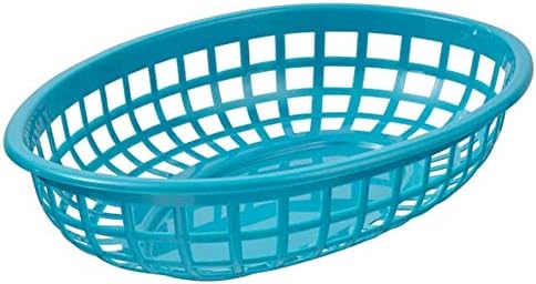 Ikea Ute Fest Serving Basket - Turquoise, Set of 4