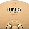 Meinl Cymbals Classics Custom Brilliant Crash Medium Cymbal 14 inch (Video) for Drum Set (35,56cm) B12 Bronze, Brilliant Finish, Made in Germany (CC14MC-B) #1