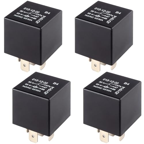 Intermittent Crank No Start With DTC P1682 - 2014-2015 Chevrolet Silverado & GMC Sierra 6 4 PCS Relays, 5 Pin Relay, 40A Waterproof Car Relays, 12V Relay Switch for Electric Cooling Fans, Motor Starters, Automotive Taillights