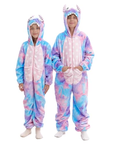 Monster Onesie Costume Kids Animal Pajamas Cosplay Blanket Clothes Teen 16