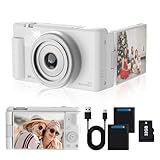 Compact Digital Camera with 270° Flip-Up Screen,Portable Selfie Camera for Photography, 64MP Resolution, 16X Zoom, and 32GB Memory Card - Image 1
