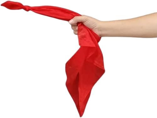MilesMagic Magician's Dancing Hanky Gimmick | Último pañuelo extremo flotante, volar, equilibrar, saltar Silk Street o escenario primer plano truco