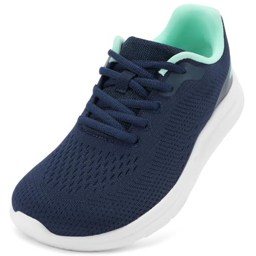 Wide Toe Box Lace-Up Sneakers