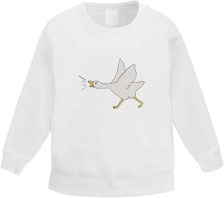 Azeeda 'Trans Pride Goose' Kid's Sweatshirt/Jumper (3-4 Years) (KW00104557)