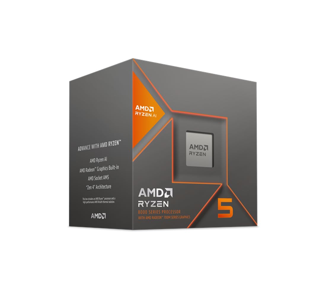 VIST Pc Gaming Ryzen 5 8600G AI - RAM 32GB - AMD Radeon 760M - SSD 1 TB - WiFi - W11