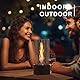 Tischkamin für Indoor und Outdoor Tischfeuer, Wendelflamme Windlicht, Gartenfackel und Bioethanolkamin aus Edelstahl Füllmenge von Unendliche Brenndauer