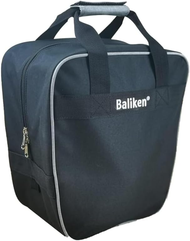 BALIKEN Bowling Single Tote Bag, Durable, Compact and Stylish Durability Easy to Carry Holds One bowling ball