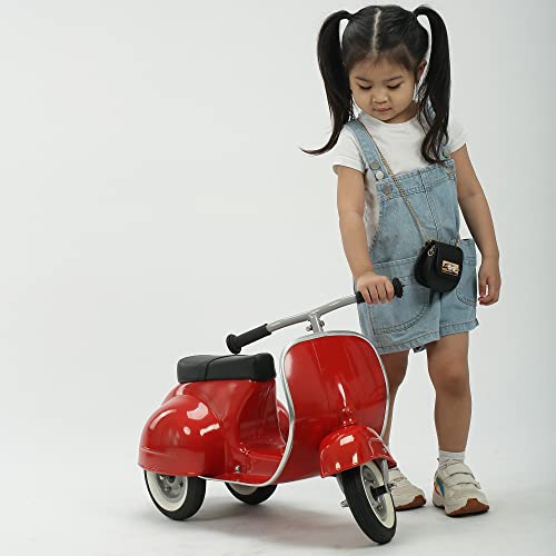 ambosstoys Toddler Scooters for Boys and Girls Primo – Durable, Valuable and Timeless Design Kids Ride on Toys for 2 Year Old - 3-4 - 5 Year Olds, Collectors and Design Lovers