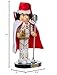 Elvis Presley Kurt Adler Elvis in White Suit Nutcracker, 10-Inch
