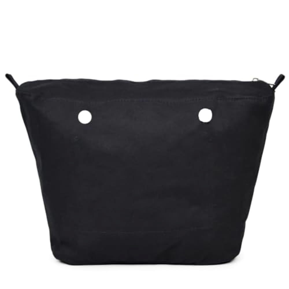 Nowy 1 szt. canvas wewnętrzny organizator O bag wstawka z zipem do torby Obag Classic Mini (Czarny,Classic,Organizator Canvas dla Obag)