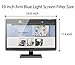 Anti Blue Light Screen filter for 19 Inches Widescreen Desktop Monitor, Blocks Excessive Harmful Blue Light, Reduce Eye Fatigue and Eye Strain