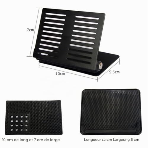 Pvczool de Bord de Voiture Multifonctionnel Magique Support de Portable Silicone Tapis AntidéRapant GPS Navigateur Support de IntéRieur – vue 8