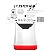 Eveready LED Camping Lantern X-250, Bright Tent Lights, Rugged Water Resistant LED Lanterns, 100 Hour Run-time, Red and Black