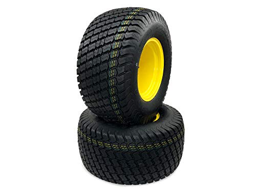 MowerPartsGroup (2) Turf Wheel Assemblies fits John Deere 26x12.00-12 Replaces M121628