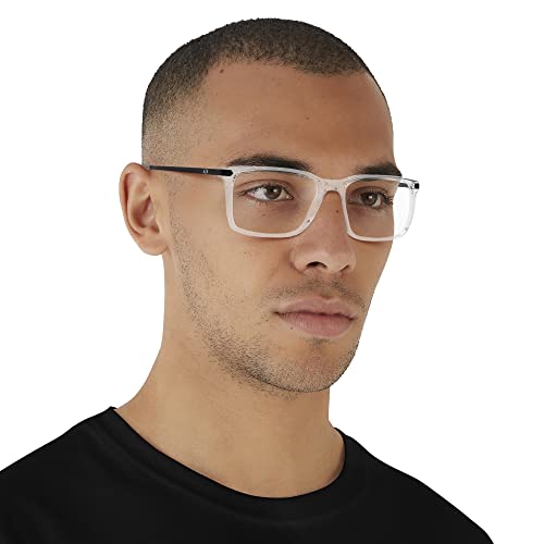 Image of Armani Exchange Mens AX3077 Rectangular Prescription Eyewear Frames