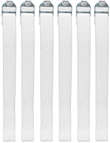 All-Star Leg Guard Leg Straps (White)