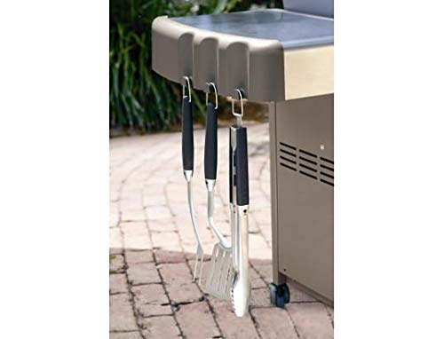 Weber- Stephen 6630 Grillbesteck 3- teilig, Edelstahl, schwarz-5