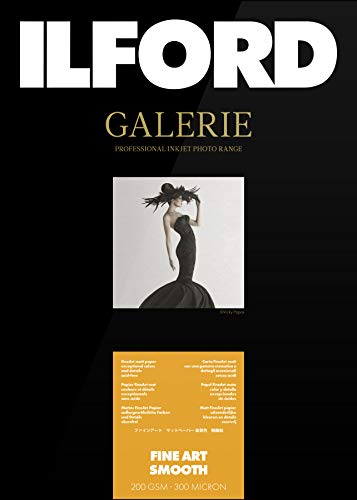 ILFORD GALERIE FineArt Smooth 200 gsm A3-297 mm x 420 mm 25 arkuszy